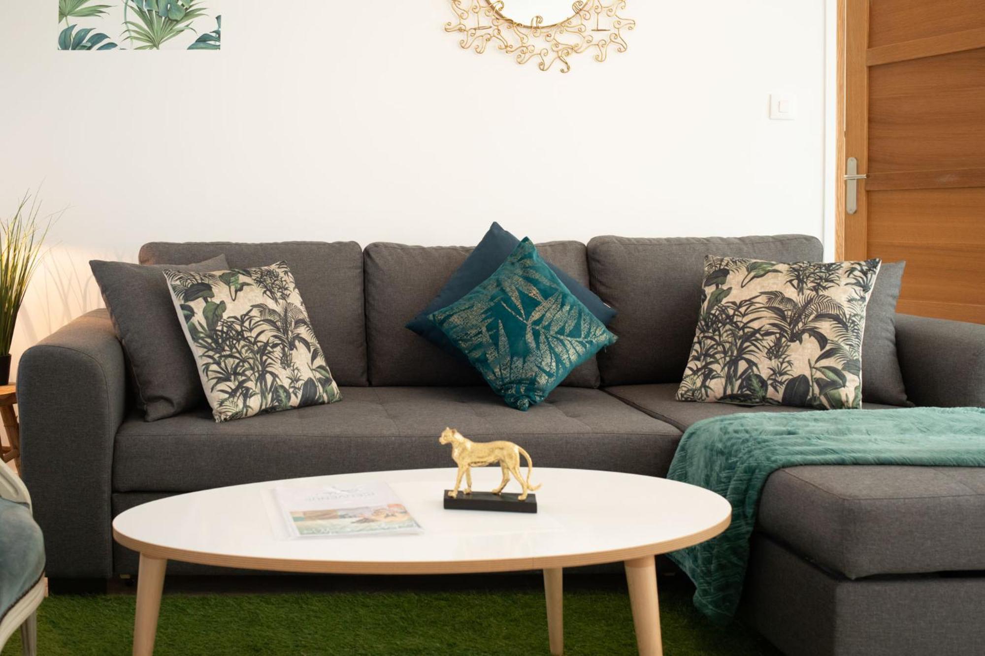 Jungle Appartement Lumineux Plein Centre Boulogne-sur-Mer Esterno foto